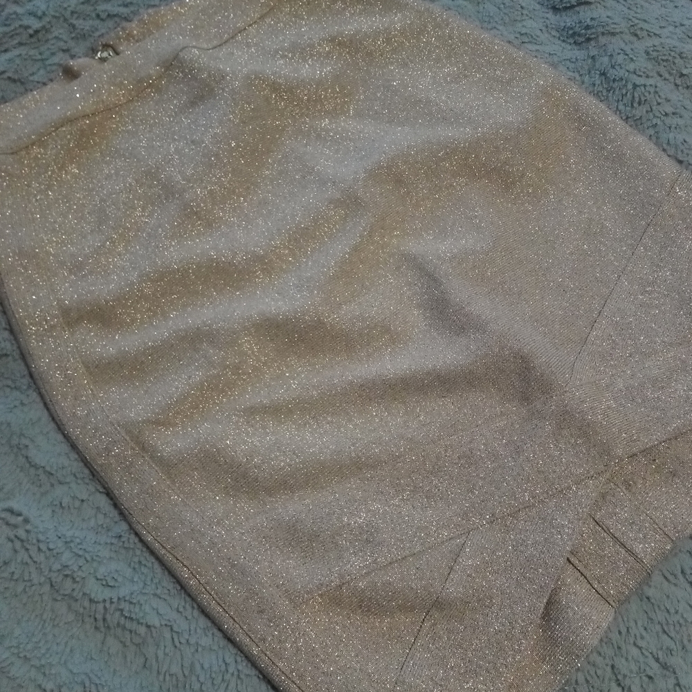 Bebe Sparkly Skirt - medium